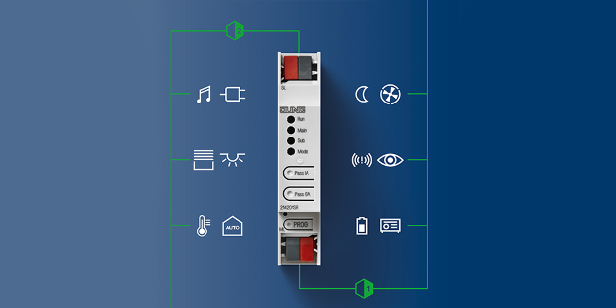 KNX Bereichs- und Linienkoppler bei Elektro-Brüderle GmbH in Bodenheim