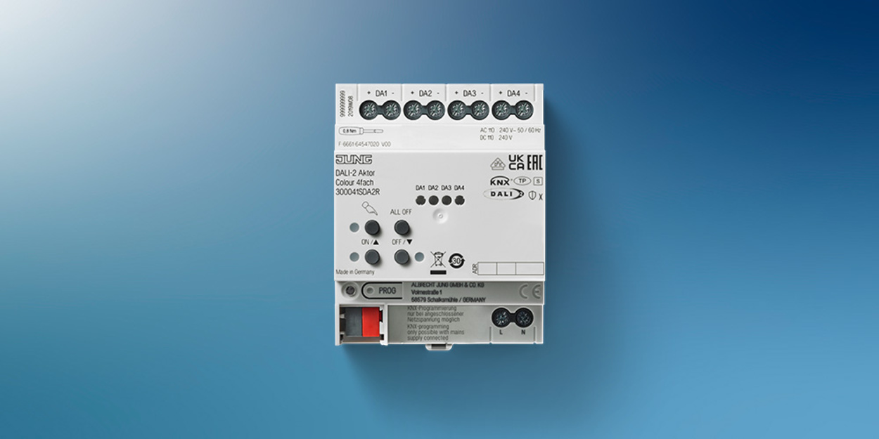 KNX DALI 2 Gateway Colour bei Elektro-Brüderle GmbH in Bodenheim